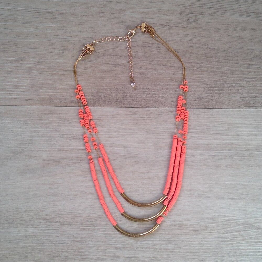 Cutie Coral Bead Necklace
